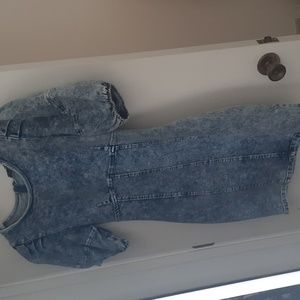 Blue jean dress